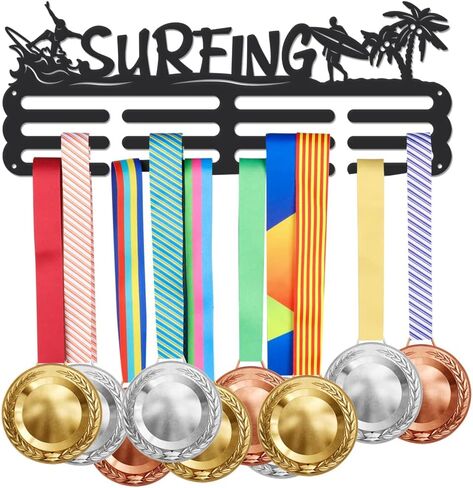 SUPERDANT السباحة ميدالية شماعات عرض الميداليات الرياضية عرض الرف لمدة 40+ ميداليات جدار جبل الشريط عرض حامل رف شماعات ديكور السنانير الحديد الهدايا للرياضيين سباق الرياضيين السباح in Saudi Arabia