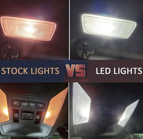 10 قطعة مجموعة لمبات LED الداخلية لسيارة Ford Edge 2007 2008 2009 2010 2011 2012 2013 2014 فائقة السطوع 6000K خريطة وقبة ومرآة فانيتي واستبدال أضواء لوحة الترخيص + أداة التثبيت in Kuwait