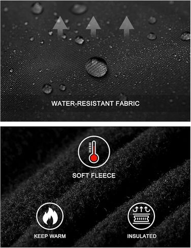 FitsT4 الحراري صوف مبطن الدراجات الجوارب الشتاء المشي لمسافات طويلة مقاومة للماء تشغيل السراويل النساء الطقس البارد جيوب البريدي in Kuwait