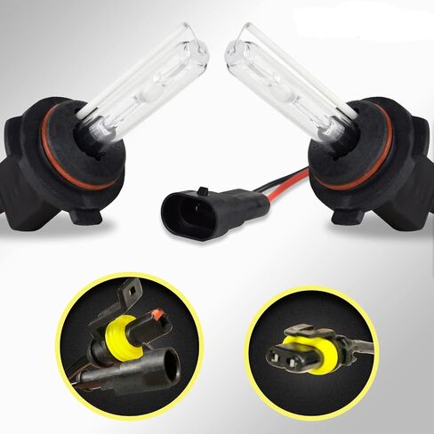 مصابيح بديلة HID Xenon H11 H9 H8 6000K (زوج واحد) باللون الأبيض الماسي in Saudi Arabia