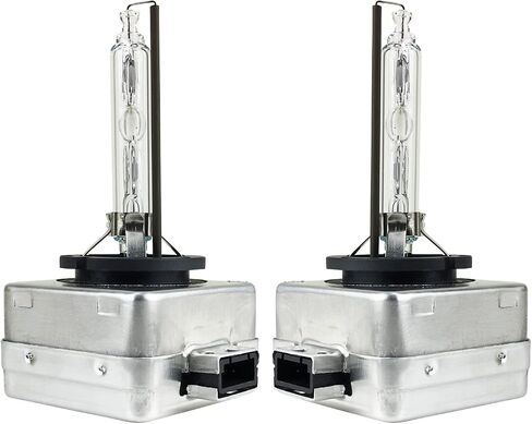مصابيح بديلة HID Xenon H11 H9 H8 6000K (زوج واحد) باللون الأبيض الماسي in Kuwait