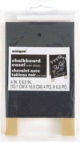 Elegant Chalkboard Food Sign Picks with Chalk - Pack of 4 - Unique Design - Versatile & Reusable - Perfect for Any Event in Saudi Arabia