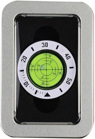 Golf Green Reader With Iron Box,Golf Ball Marker With High Precision Green Reading, Magnetic Golf Ball Marker for Hat Clip,Golf Accessories Golf Gifts for Father's Day, Christmas and Holidays in Saudi Arabia