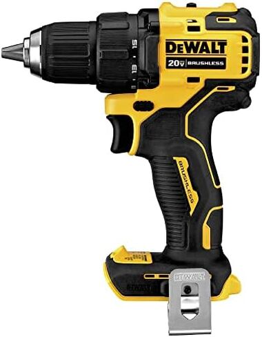 مثقاب لاسلكي DEWALT ATOMIC 20V MAX*، مقاس 1/2 بوصة، أداة فقط (DCD708B) in Kuwait