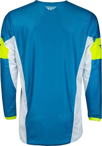 Fly Racing YTH Kinetic Mesh Khaos Jersey Red/White/Blue Yx in Saudi Arabia