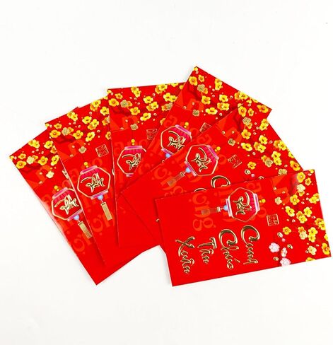 2024 Asian Vietnamese New Year Red Envelopes, 30pcs Vietnamese Lucky Money Red Packets, Dragon Year Red Envelopes Vietnam Lunar New Year Decorations/Phong Bì Màu Đỏ Năm Mới Á Việt 2024 in Saudi Arabia