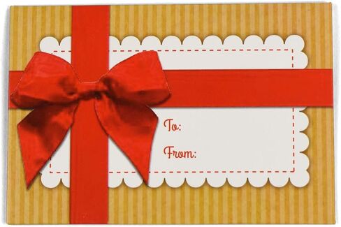 100 Guardian Gift Card Envelopes, 2-1/2" x 3-5/8" (Red Bow) in Saudi Arabia
