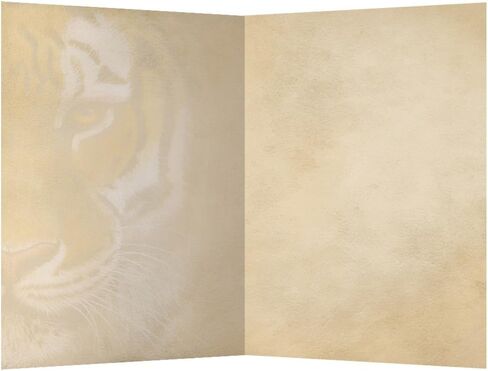 Tree-Free Greetings EcoNotes 12 Count Siberian Tiger All Occasion Notecard Set with Envelopes, 4 x 6 Inches (FS66732) in Saudi Arabia