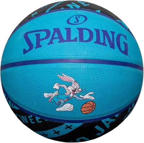 Spalding Space Jam Tune Squad Bugs Ball 84605Z Unisex Basketball Ball, Blue, 5 EU in Saudi Arabia