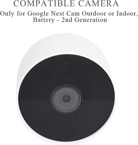2 حزمة حامل نافذة متوافق مع بطارية Google Nest Cam، حامل كاميرا لاصق بدون براغي دعامة تثبيت كاميرا لاصقة كاميرا أمان خارجية مثبتة على الحائط الزجاجي بدون انعكاسات in Kuwait