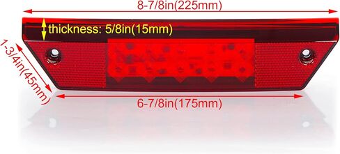 ECOTRIC Tail Light Lamp Compatible with 2009-2016 Polaris Ranger 500/700/800/900 Replacement For Part 2411099 (1Pc) in Saudi Arabia