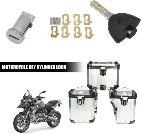 دراجة نارية كهربائية جذع مفتاح اسطوانة قفل الإشعال قفل اسطوانة المكونات الأساسية لسيارات BMW R1200GS F800/650/700GS in Kuwait