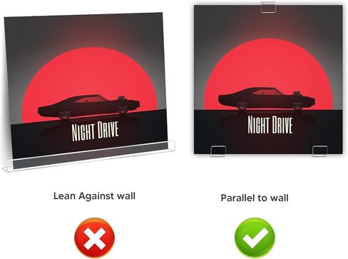 30 قطعة حامل عرض مثبت على الحائط من الفينيل الشفاف، شماعات تسجيل فينيل أكريليك ذاتية اللصق، حامل جدار الألبوم، حامل حائط من الفينيل لرف عرض السجل وتزيين جدار المنزل in Kuwait