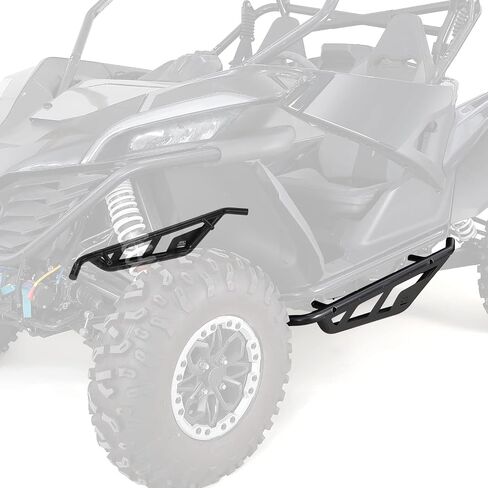 KEMIMOTO Nerf Bars Rock Sliders, Heavy Duty Black Tree Kickers Side Steps Nerf Bars Compatible with 2022 2023 2024 CFMOTO ZForce 950 HO EX/ 2020-2022 ZForce 950 Sport Accessories in Saudi Arabia