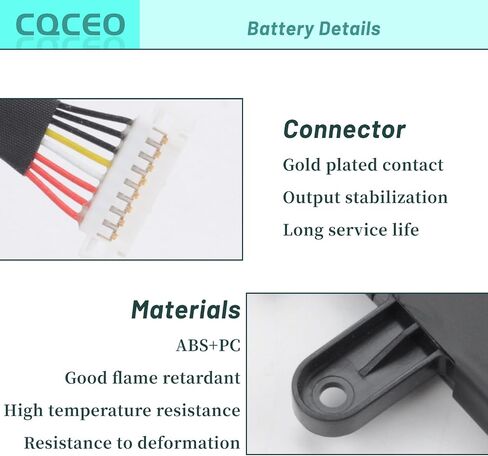 C41N2004 بطارية كمبيوتر محمول لـ Asus ZenBook Duo 14 UX482 UX482E UX482EA UX482EAR UX482EG UX482EGR Series UX482EG-KA153T UX482EG-KA086T UX482EG-HY199T UX482EG-XS77T UX482EG-XS74T 15.4V/ 70 وات/4550 مللي أمبير/4 خلايا in Kuwait