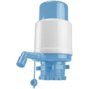 Water Bottles Pump Blue Manual Hand Pressure Drinking Fountain Pressure Press Pump with an Extra Short Tube and Cap Fits Most 5 Gallon Water Dispenser