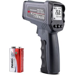 Kaemeasu Digital Infrared Thermometer -58℉-716℉ (-50℃ to 380℃) High Precision Handheld Non-Contact Electronic Thermometer Gun KM-380 in Saudi Arabia