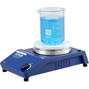 VEVOR Magnetic Stirrer Hot Plate, 2000ml Stirring Capacity Max 572°F Heating Hotplate Magnetic Stirrer 200-2000 RPM Magnetic Stirrer Magnetic Mixer with Support Stand Stirring Bar for Lab College in Saudi Arabia