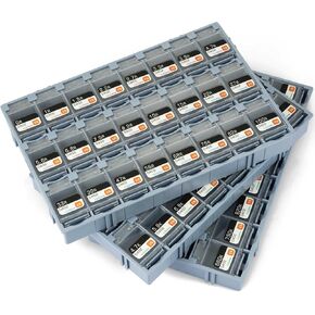 مجموعة متنوعة من مقاومات Guanruixin 0805 SMD، مجموعة مقاومات مكونة من 7200 قطعة و72 قيمة (كل قيمة 100 قطعة) ±1% تسامح (0 أوم - 10 ميجا أوم) مجموعة مقاوم شرائح سميكة متوافقة مع Rohs in Kuwait