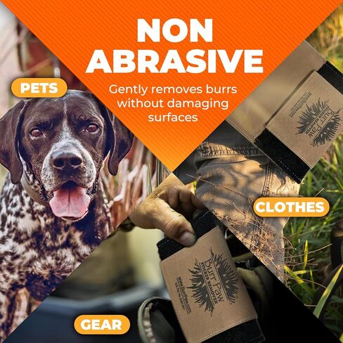 Burr Paw Burr Removal Tool for Dogs, Clothes, Horses and Hunting Gear - Multi-Purpose Deburring Accessory for Removing Sticky Burrs in Kuwait