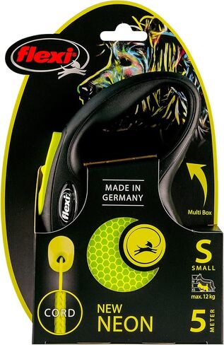FLEXI Automatic Leash New Classic Neon S Strand 5 M in Saudi Arabia