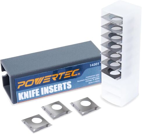 POWERTEC 12808V 12-1/2" HSS Planer Blades Replacement for Craftsman 233780, Jet 708522 JWP-12-4P - Set of 2 in Saudi Arabia