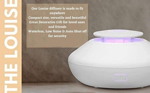 Cool Mist Humidifiers - Essential Oil Diffusers with 7 Lighting Options - Auto Shut Off Humidifiers for Bedroom, Home & Office in Saudi Arabia
