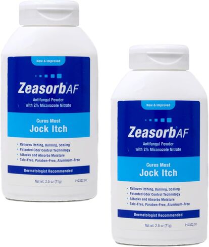 Zeasorb Super Absorbent Antifungal Treatment Powder for Jock Itch 2.5 oz in Kuwait