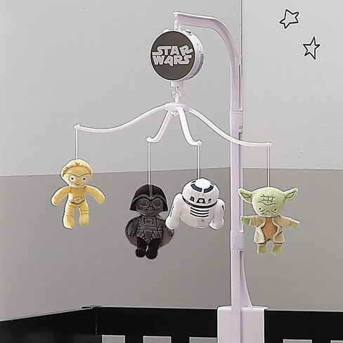 Lambs & Ivy Disney Baby Moonlight Mickey Mouse Musical Baby Crib Mobile Soother in Saudi Arabia