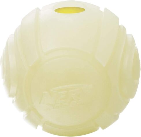 Nerf Dog 25in Translucent Air Strike Thrower, Dog Toy Gift Set with Five 2.5in Balls, Lightweight, Durable and Water Resistant, for Small/Medium/Large Breeds in Kuwait