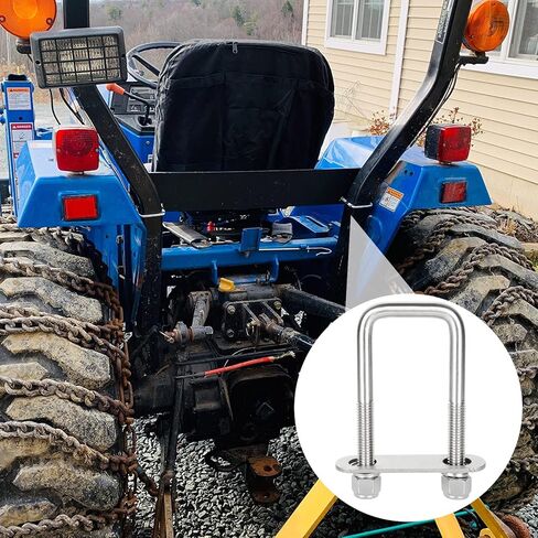 4 عبوات من البراغي المربعة على شكل حرف U من الفولاذ المقاوم للصدأ على شكل حرف U مقاس 3-1/8 بوصة ذات عرض داخلي لمقطورة القارب مع غسالات وصواميل وقطع غيار وإكسسوارات لمقطورة السيارات أو قارب التزلج أو مقطورة المراكب الشراعية in Kuwait