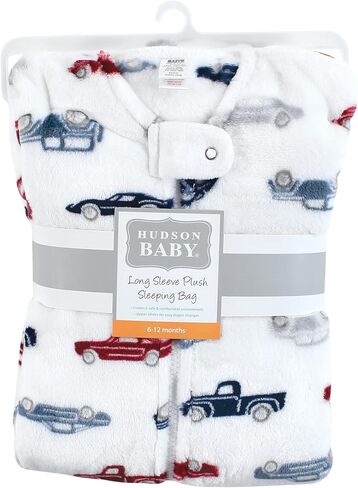 Hudson Baby Unisex Baby Plush Sleeping Bag, Sack, Blanket, Lt. Pink, 12-18 Months in Saudi Arabia