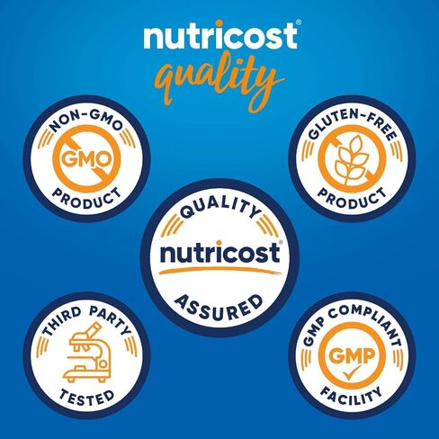 Nutricost الجينسنغ الكوري 500 ملغ، 240 كبسولة - 1000 ملغ حجم خدمة إضافي القوة - الجينسنغ الأحمر الكوري - خالي من الغلوتين وغير معدل وراثيًا in Kuwait