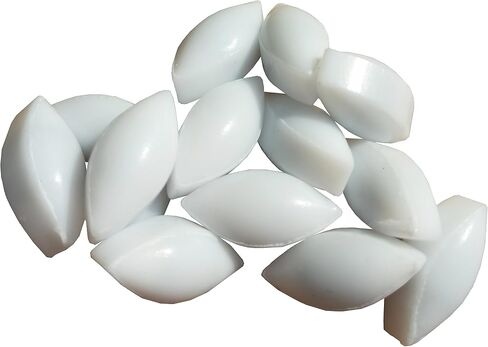 Magnetic Stirrer Stir Bar PTFE Magnetic Mixer Stir Bars (10x25mm, Olive Shape, 10pcs) in Kuwait