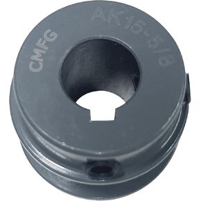 CMFG 2AK25-1 Two Groove Bored-to-Size V Belt Sheaves,2.55‘’OD 1‘’ Bore AK SHEAVE Cast Iron for A or '4L Belt in Kuwait