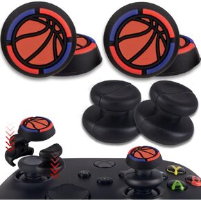موسع عصا التحكم من Playrealm FPS Thumbstick وغطاء مقبض سيليكون مطاطي ثلاثي الأبعاد مجموعتين لوحدة تحكم Xbox Series X/S وXbox One (Cat Paw Brown) in Kuwait
