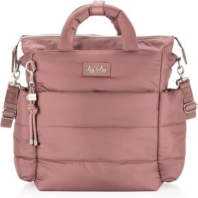 Itzy Ritzy Dream Convertible Diaper Bag; Lightweight Diaper Bag Converts from a Backpack to a Crossbody or Tote; Features 14 Pockets, Stroller Clips, Changing Pad & Luggage Attachment, Coffee & Cream in Saudi Arabia
