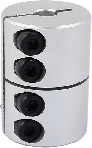 TA-VIGOR 8mm to 10mm Shaft Coupling D25mm x L40mm Rigid Coupling, Stepper Motor Coupler Aluminum Alloy Joint Connector for 3D Printer CNC Machine DIY Encoder in Saudi Arabia