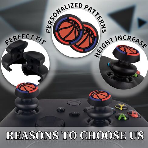 موسع عصا التحكم من Playrealm FPS Thumbstick وغطاء مقبض سيليكون مطاطي ثلاثي الأبعاد مجموعتين لوحدة تحكم Xbox Series X/S وXbox One (Cat Paw Brown) in Saudi Arabia
