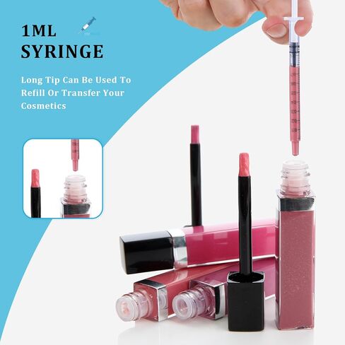 16 Pack 20ml Plastic Syringe, Large Syringes Tools for Liquid, Sterile and Individually Sealed for Measuring, Watering, Refilling, Feeding Pets, Scientific Labs, Oil or Glue Applicator in Kuwait