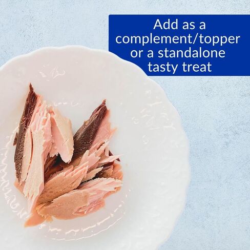 اي ان بي ايه شرائح التونة المشوية الطبيعية الفاخرة المقصوصة يدويًا للقطط / الجزء العلوي/ مكمل بفيتامين E وخلاصة الشاي الاخضر، 0.55 اونصة لكل منهما، عبوة من 10 قطع، عبوة متنوعة in Kuwait