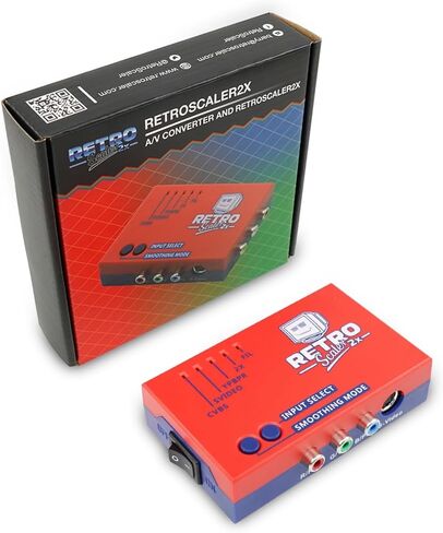 BITFUNX Analogue x2 N64/SNES/SFC/NGC HDMI Adapter - Supports 2X Line Doubler and S-Video/Composite to HDMI, Plug & Play Video Game Adapter with No Lag, HDMI Adapter for N64/SNES/SFC/NGC Console in Kuwait