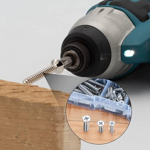 مجموعة متنوعة من مسامير الرأس الصغيرة من فيليبس، 1000 قطعة، براغي آلة ذاتية التنصت إلكترونية صغيرة الحجم لساعات النظارات ومسامير إصلاح الهاتف الإلكترونية، أسود، M1/M1.2/M1.4/M1.7، 10 مقاسات in Kuwait