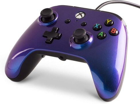 PowerA Enhanced Wired Controller for Xbox One - Cosmos Nebula, gamepad, wired video game controller, gaming controller, Xbox One, works with Xbox Series X|S in Saudi Arabia