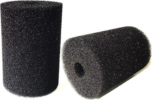 Qzbhct X-Large Foam Filter Sponges for Canister Filters Aquaclear 70/110 Filters Overflow Filter Box Intake Round Pre-Filter 5.91" x 4.13" in Kuwait