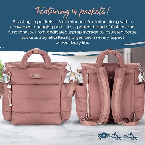 Itzy Ritzy Dream Convertible Diaper Bag Tote Backpack - Baby Diaper Bag in Saudi Arabia