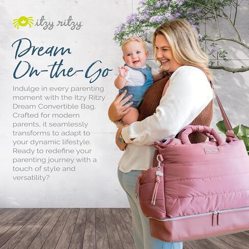 Itzy Ritzy Dream Convertible Diaper Bag Tote Backpack - Baby Diaper Bag in Saudi Arabia