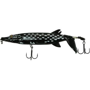 Savage Gear Pike Smash Tail Fishing Bait, 1 1/3 oz, Pike, Realistic Contours, Colors & Movement, Durable ABS Construction, Ultra-Sharp Treble Hooks in Saudi Arabia