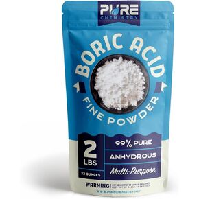 Granular Boric Acid Powder - 2 Pounds - 99.9% - Pure Anhydrous - Multipurpose Powder in Saudi Arabia