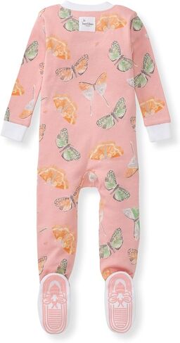 Burt's Bees Baby Baby Girls' Unisex Pajamas, Zip-Front Non-Slip Footed Sleeper Pjs, Organic Cotton in Saudi Arabia